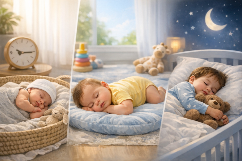 Baby Sleep Schedule by Age: Complete Guide to Naps, Wake Windows, and Night Sleep