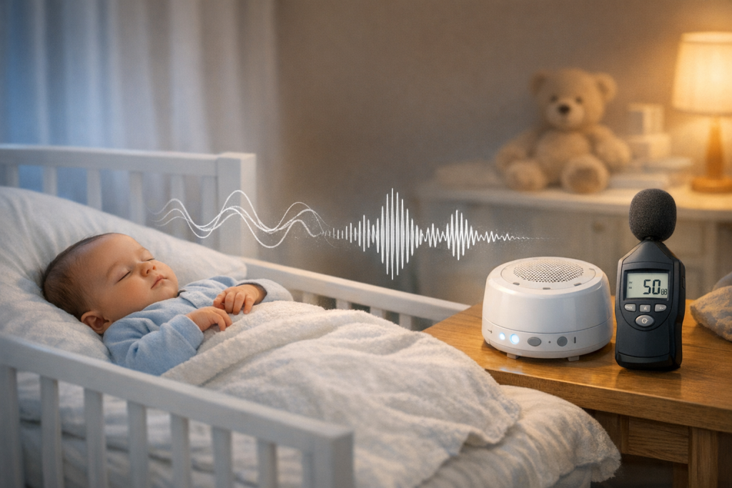 How Loud Should Baby White Noise Be? The Complete Decibel Safety Guide