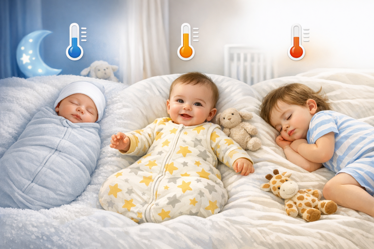 How to Dress a Baby for Sleep: A Complete Guide to Safe, Comfortable Sleepwear by Room Temperature and Age