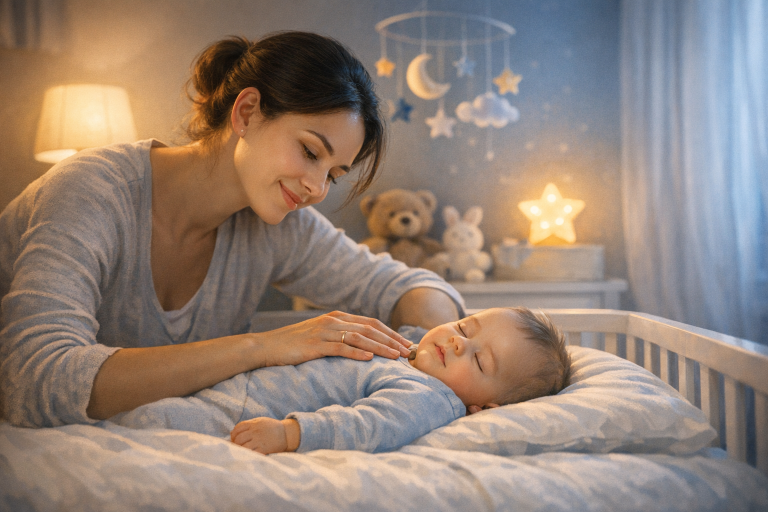 How to put a baby to sleep in 40 seconds