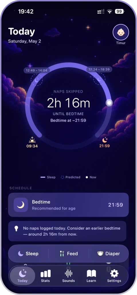 Hushed Sleep app screenshot