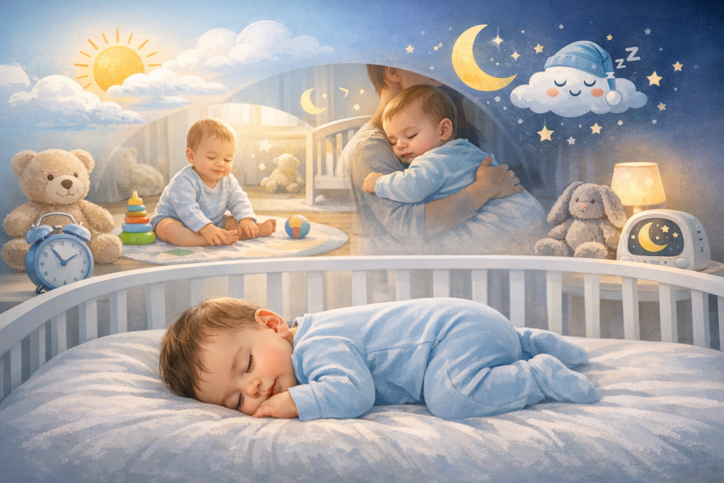 The Complete 6 Month Baby Sleep Schedule: Wake Windows, Naps, and Night Sleep Explained