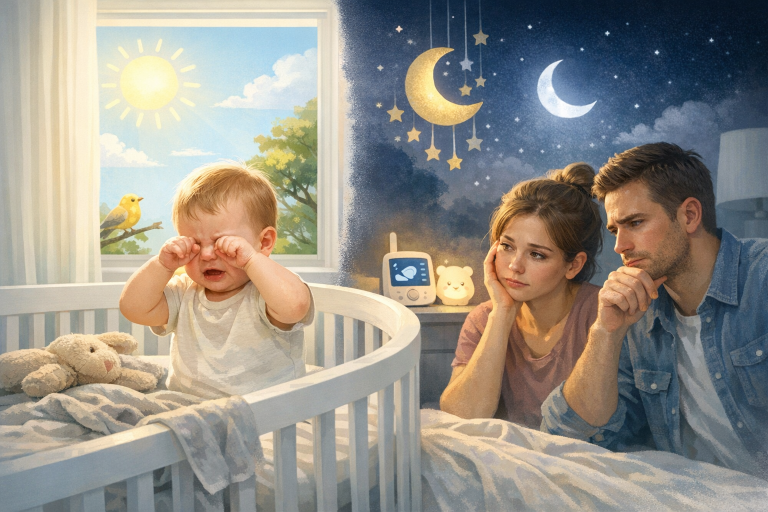 Why Won’t My Baby Nap? Causes, Fixes, and Age-by-Age Sleep Solutions